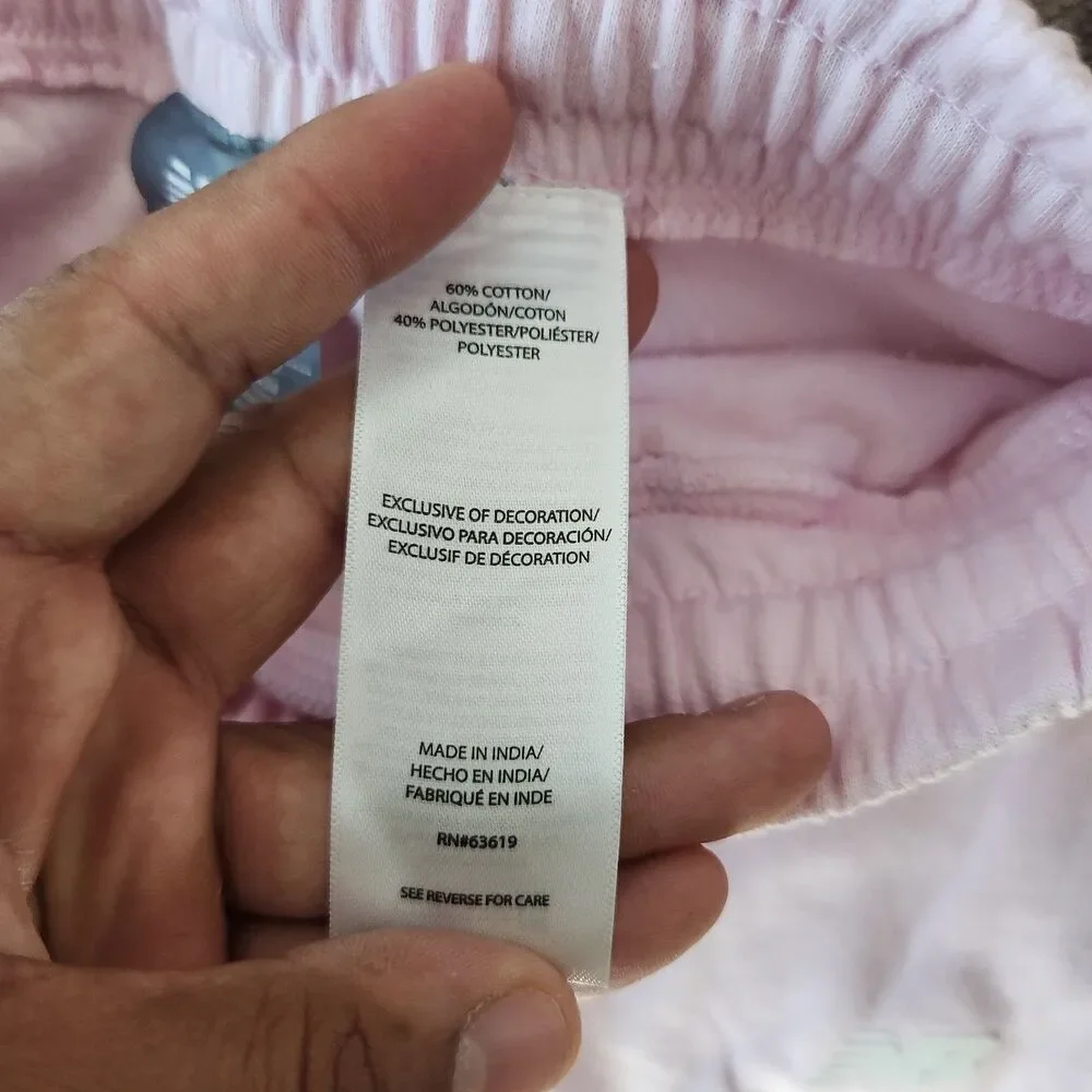 New Balance Kids Small Pink Fleece Jogger‎ NWOT